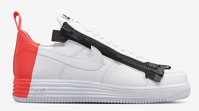 Acronym x Nike Lunar Air Force 1 Low "Bright Crimson"