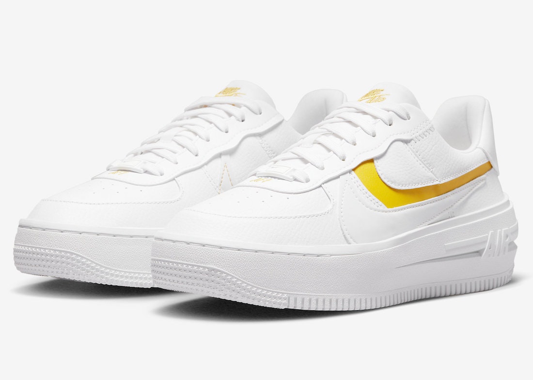 Nike Air Force 1 PLT.AF.ORM “Yellow Ochre”