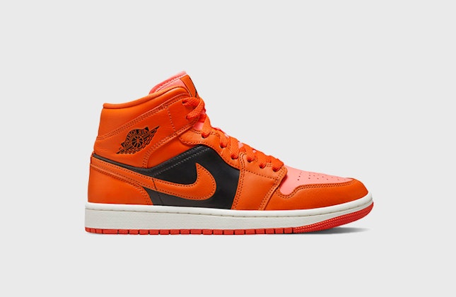 Air Jordan 1 Mid "Orange&Black"