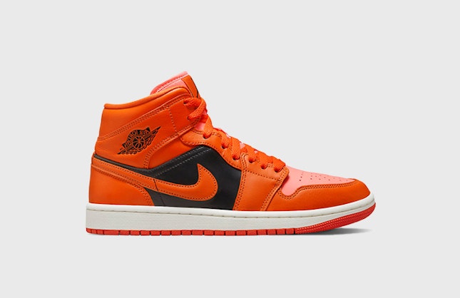 Air Jordan 1 Mid "Orange&Black"