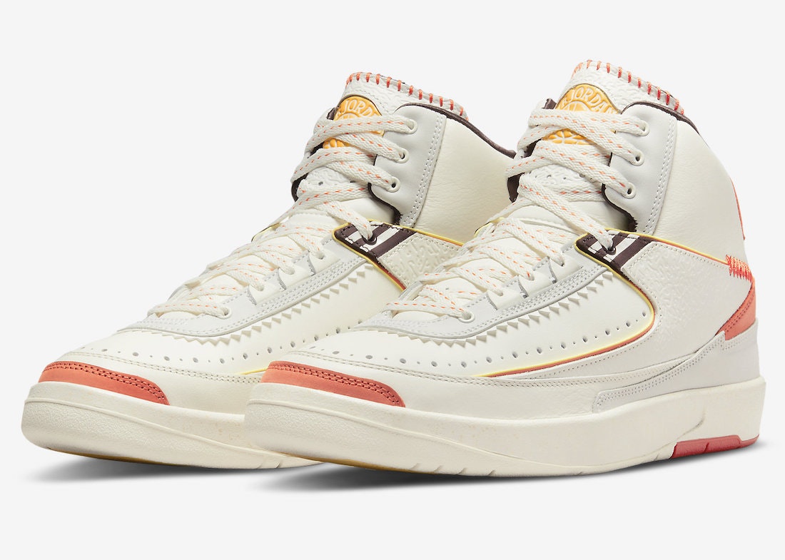 Maison Château Rouge x Air Jordan 2 "Citron Pulse"