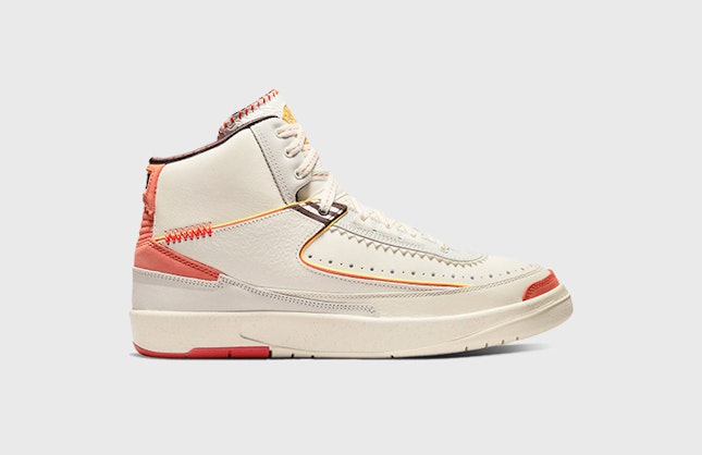 Maison Château Rouge x Air Jordan 2 "Citron Pulse"