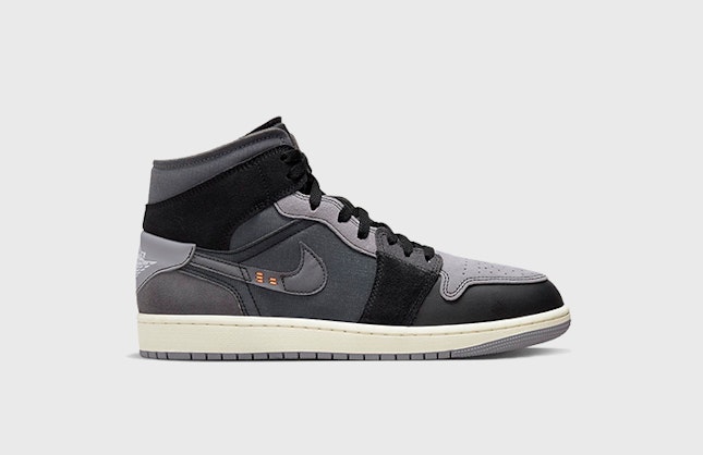 Air Jordan 1 Mid SE Craft "Inside Out" (Black)