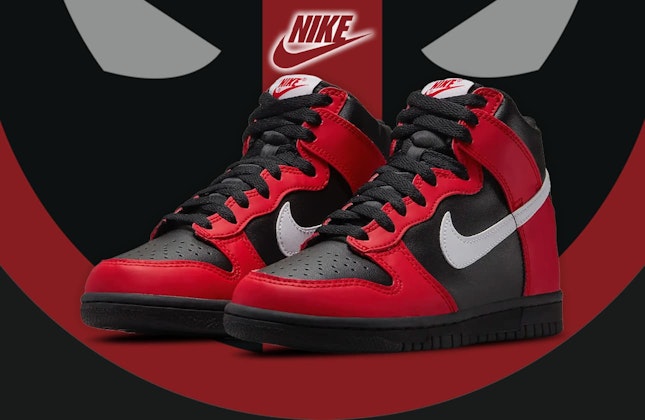 Nike Dunk High GS "Deadpool"