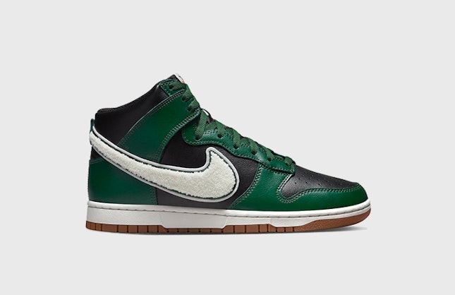 Nike Dunk High "Chenille Swoosh" (Gorge Green)
