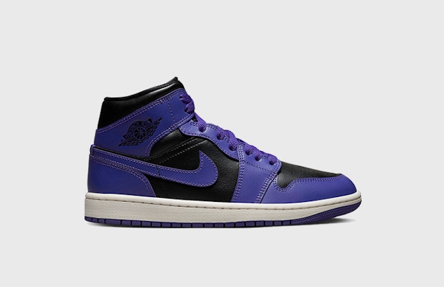 Air Jordan 1 Mid "Purple/Black"