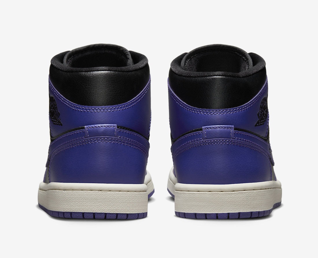 Air Jordan 1 Mid "Purple/Black"