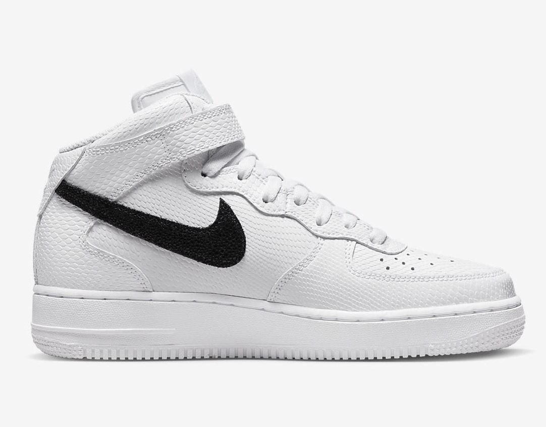 Nike Air Force 1 Mid "White Snakeskin"