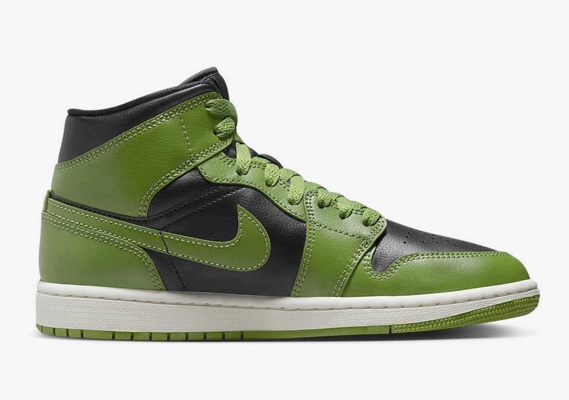 Air Jordan 1 Mid "Green/Black"