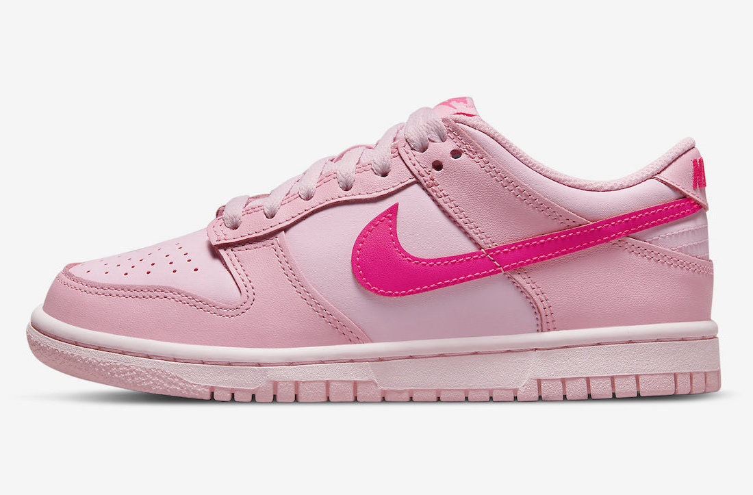 Nike Dunk Low GS “Triple Pink”