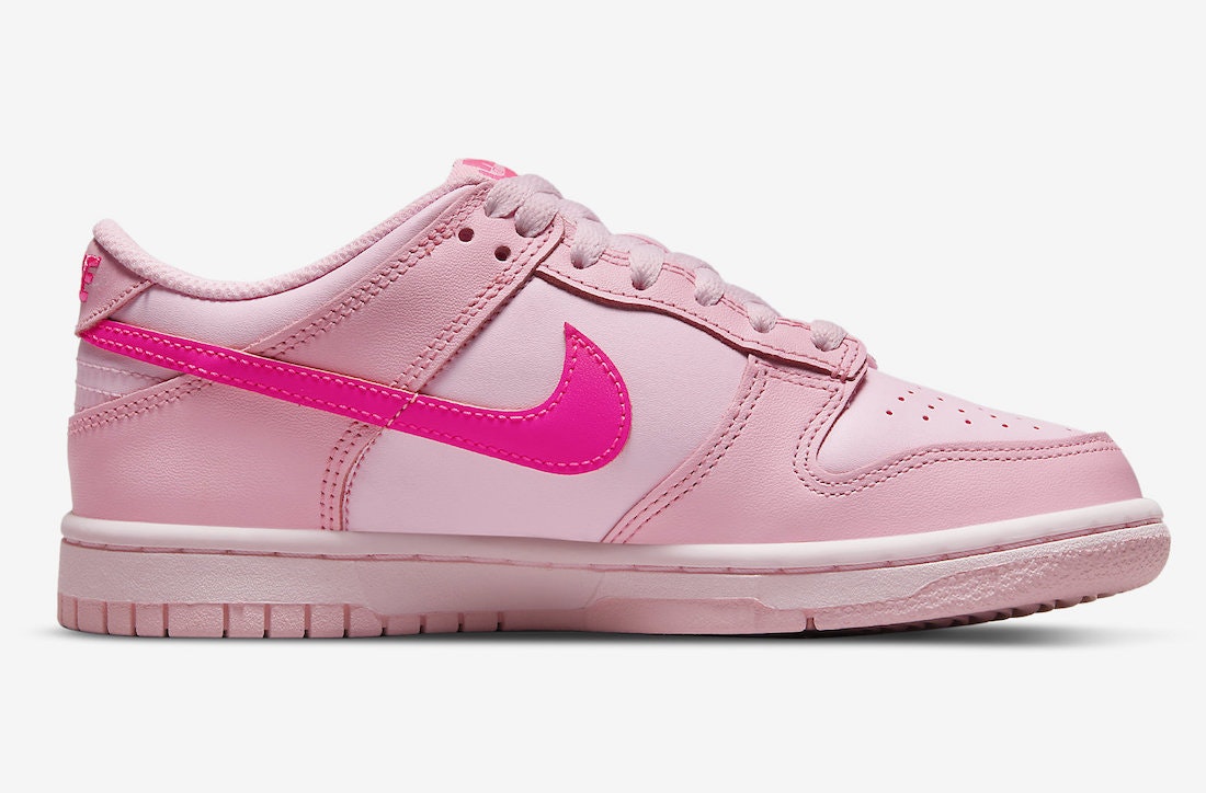 Nike Dunk Low GS “Triple Pink”