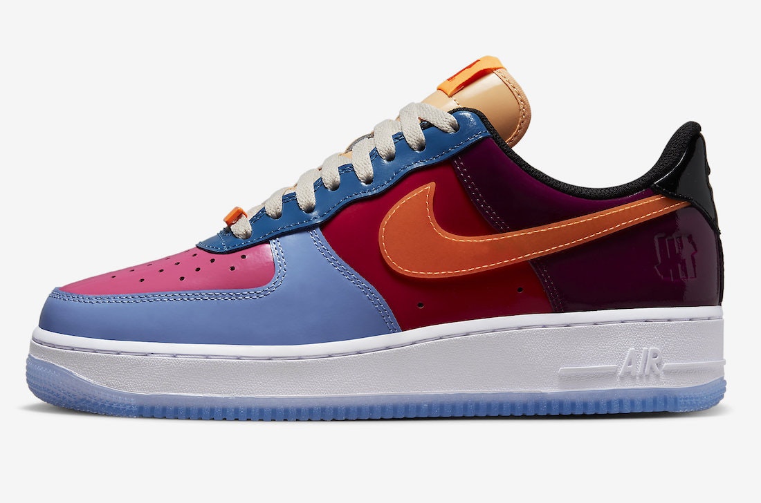 Undefeated x Nike Air Force 1 “Multi Patent”