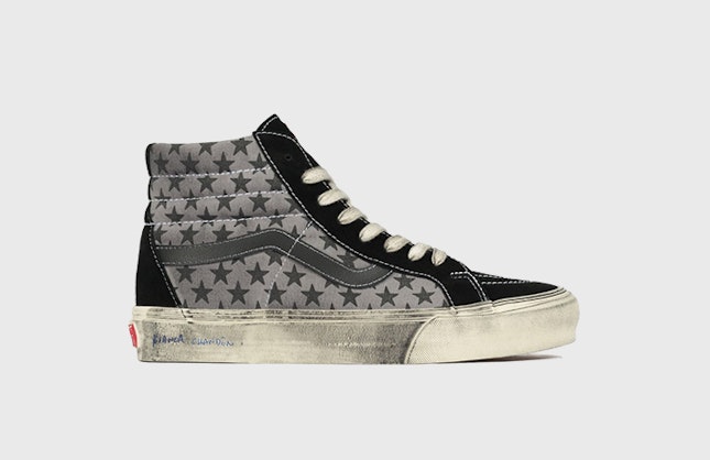 Bianca Chandon x Vans SK8-Hi Reissue VLT LX "Distressed Black"
