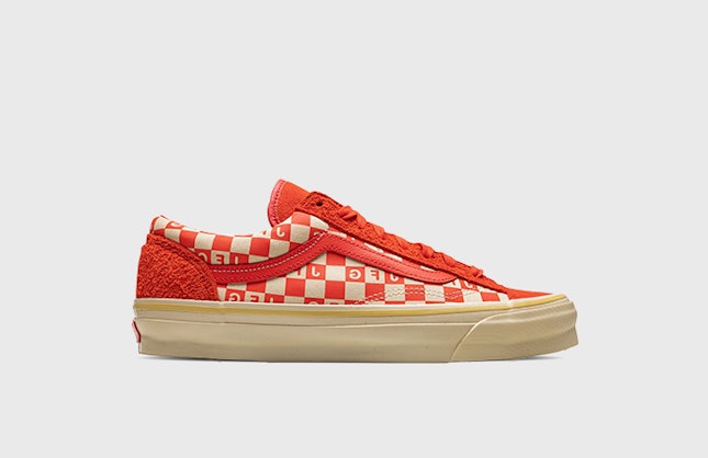 Joe Freshgoods x Vans OG Style 36 LX "The Honeymoon" (Stage Red)