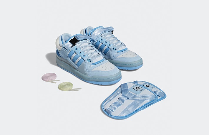 Bad Bunny x adidas Forum Buckle Low "Blue Tint"