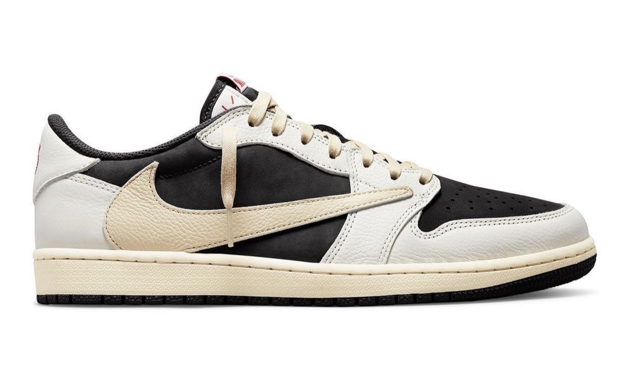 Travis Scott x Air Jordan 1 Low OG "Sail Black"