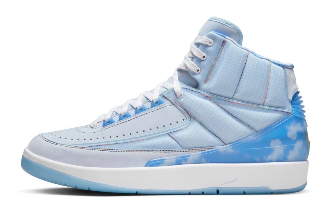 J. Balvin x Air Jordan 2 "Celestine Blue"