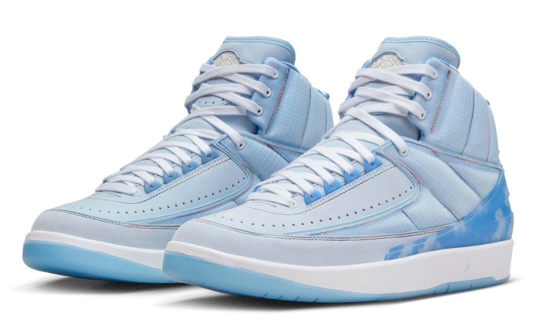 J. Balvin x Air Jordan 2 "Celestine Blue"