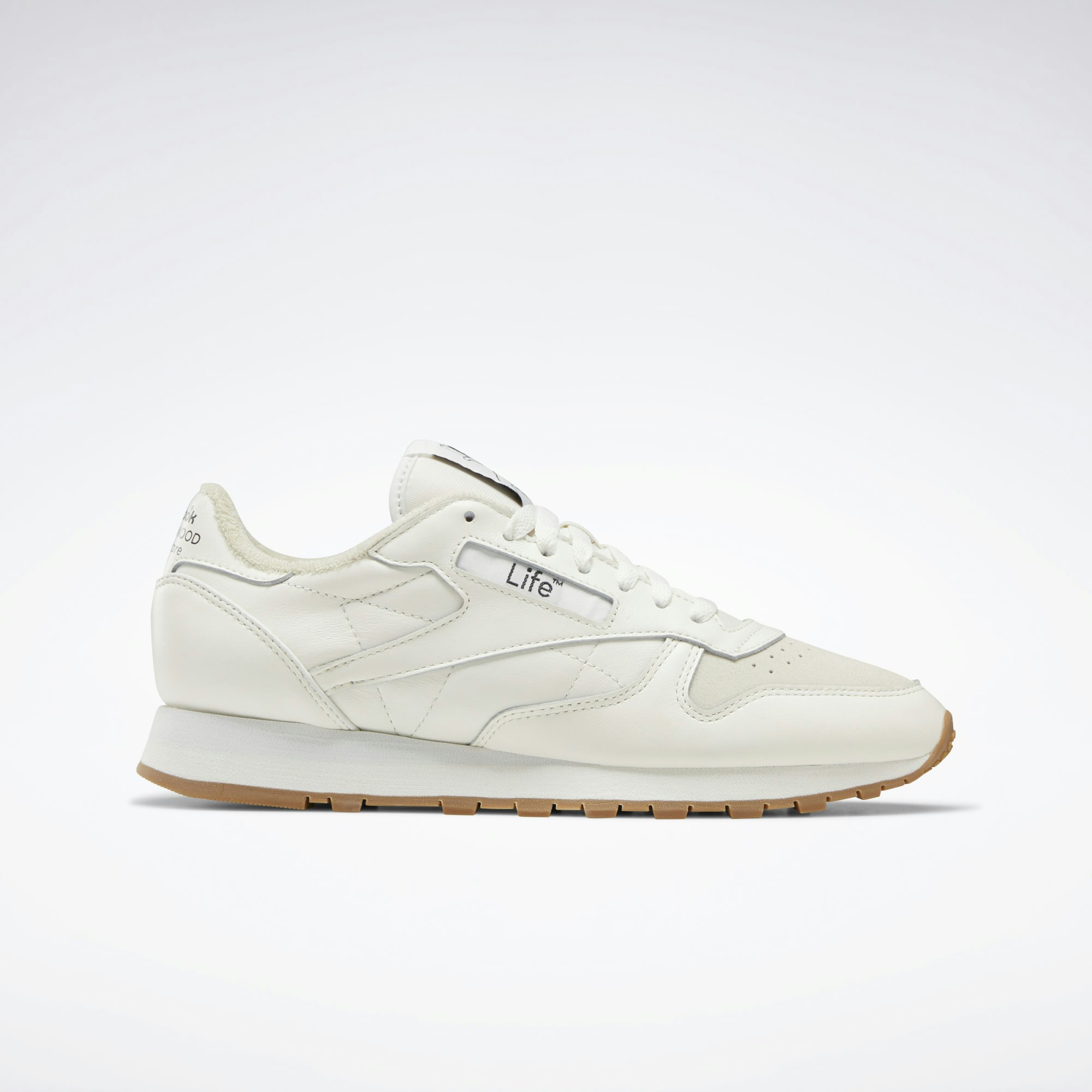 Wood Wood x Reebok Classic Leather "Chalk White"