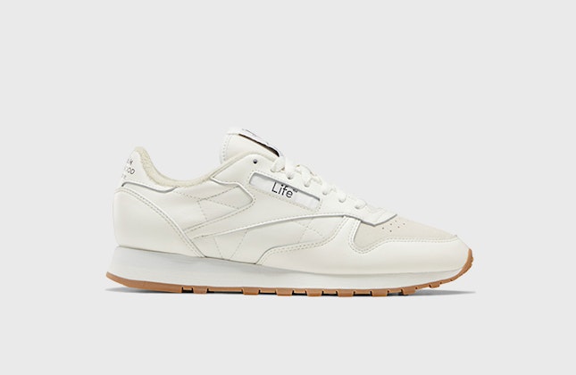 Wood Wood x Reebok Classic Leather "Chalk White"