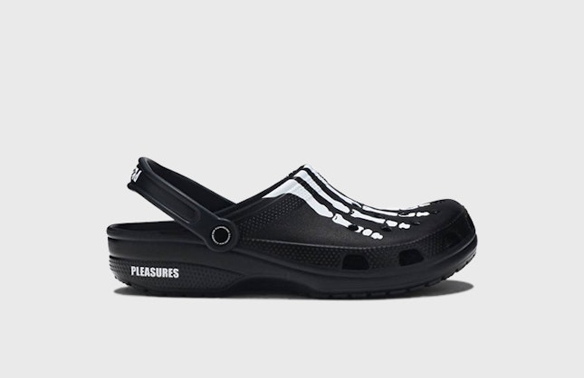 Pleasures x Crocs Classic Clog "Skeleton"