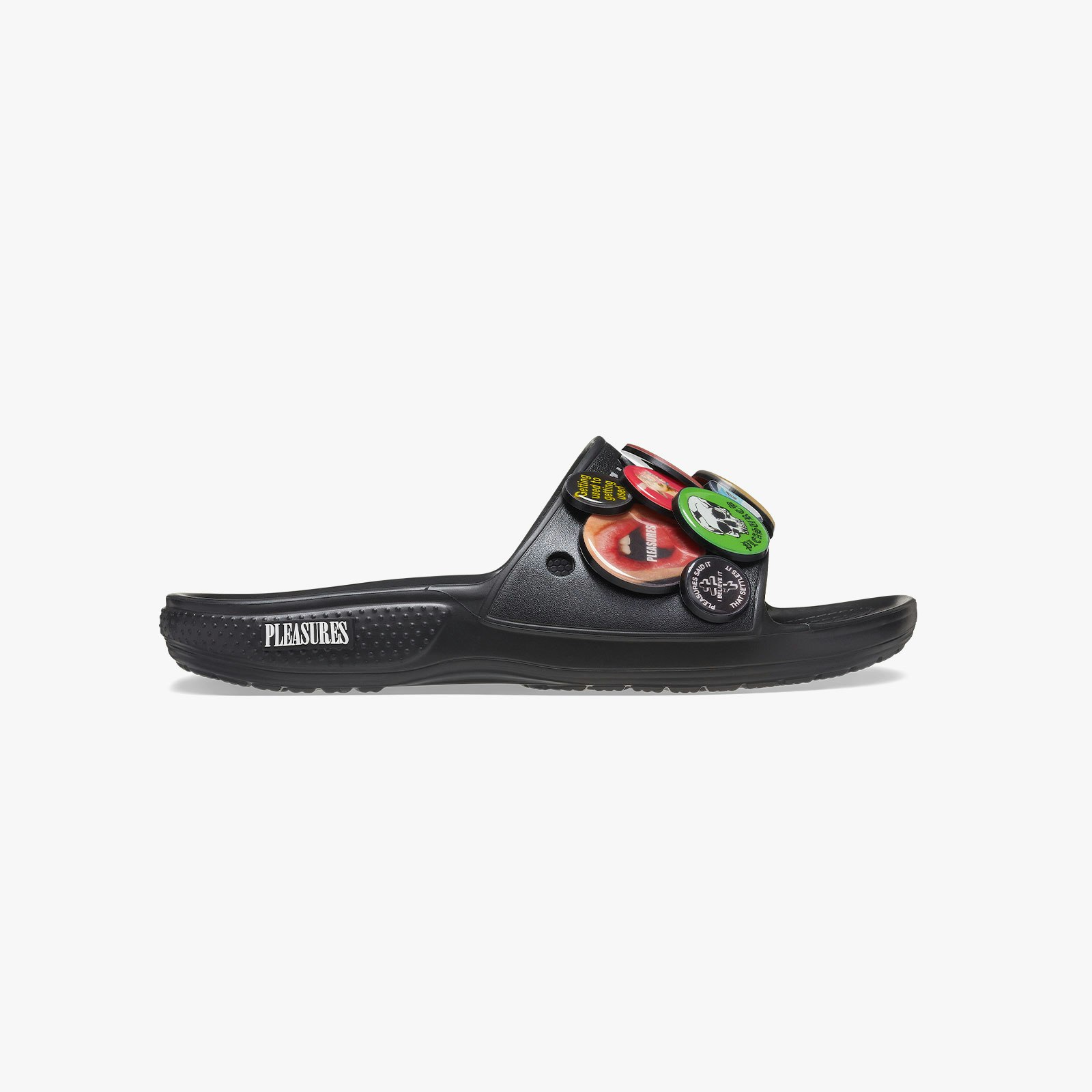 Pleasures x Crocs Classic Slide "Black"