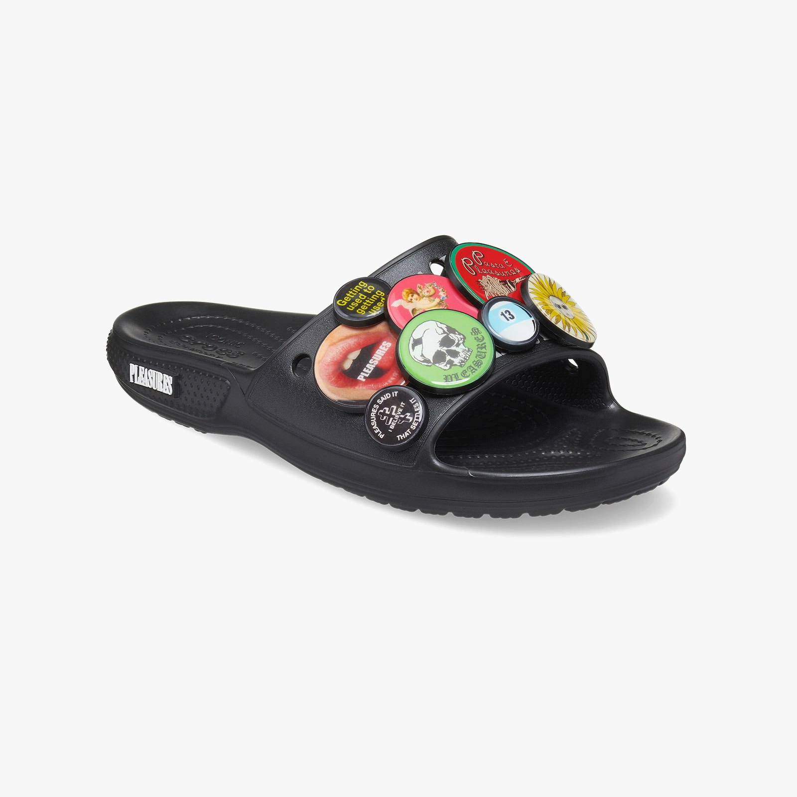 Pleasures x Crocs Classic Slide "Black"