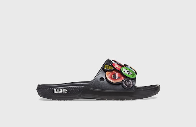 Pleasures x Crocs Classic Slide "Black"