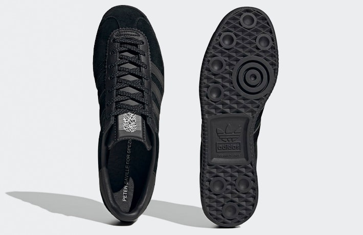 Peter Saville x adidas Pulsebeat SPZL "Core Black"