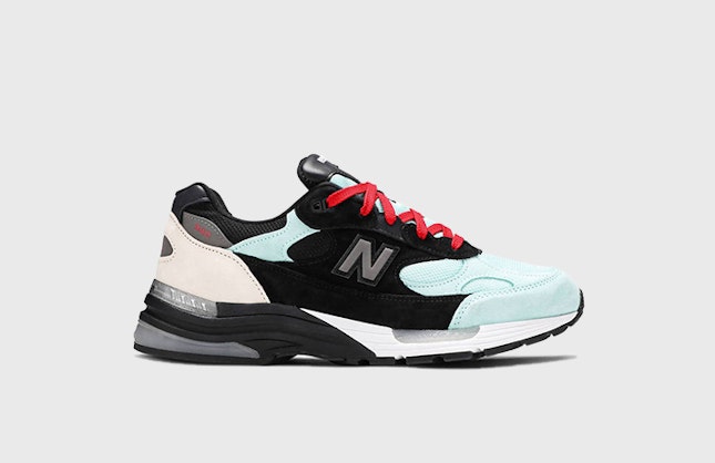 Nice Kicks x Amoeba Music x New Balance 992 "Black Teal"