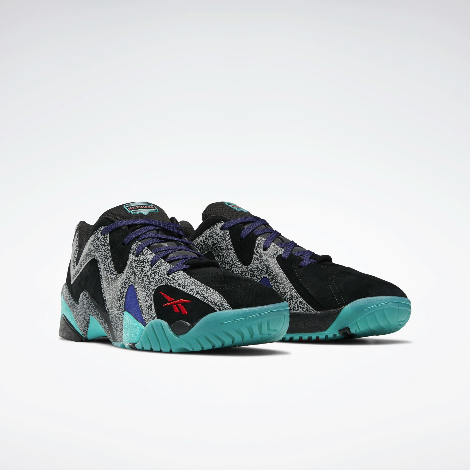 Nice Kicks x NBA Jam x Reebok Kamikaze II Low "Black Purple"