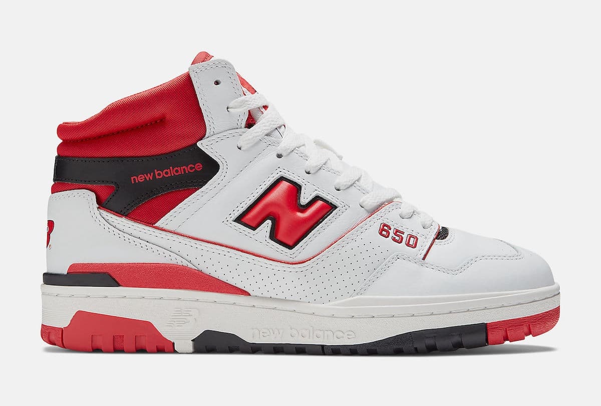 New Balance 650 "White/Red"