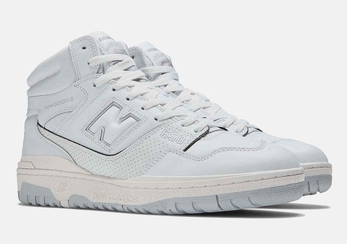 New Balance 650 "Triple White"