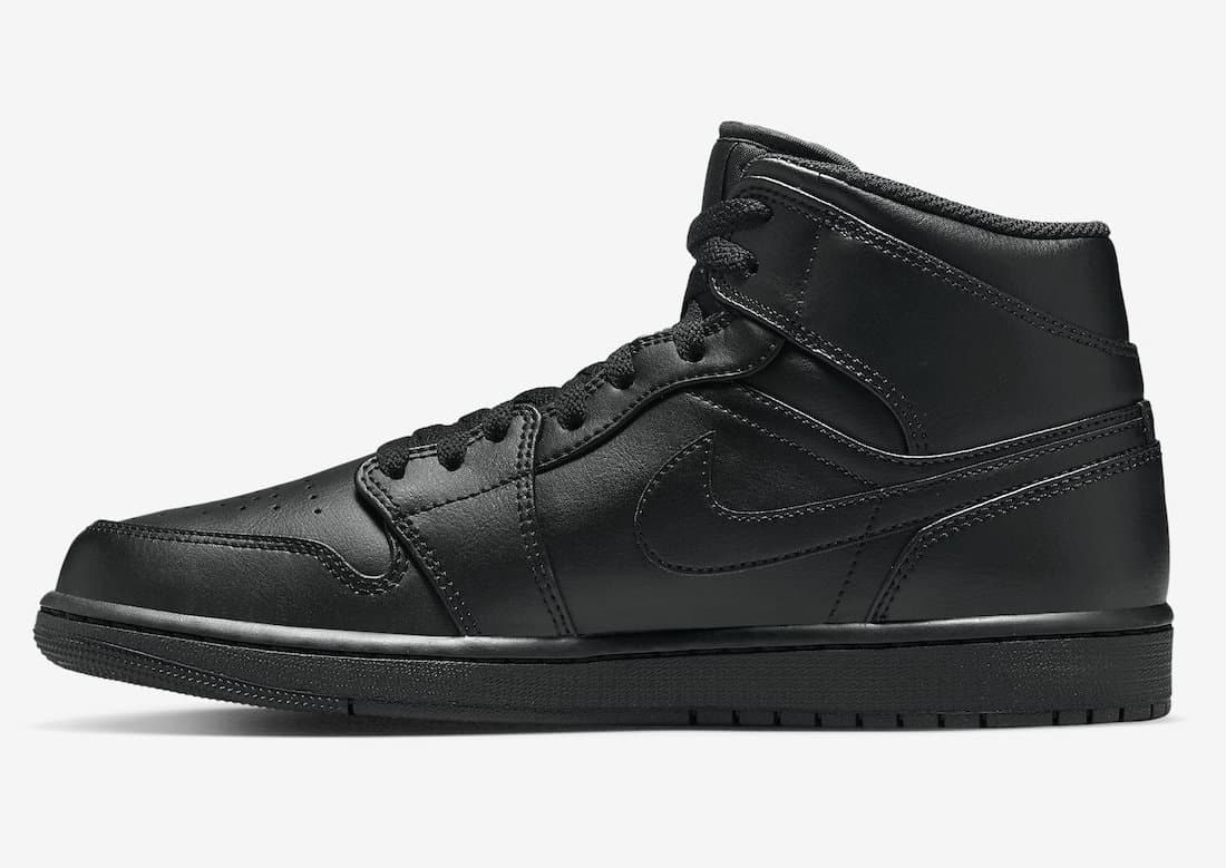 Air Jordan 1 Mid "Triple Black"