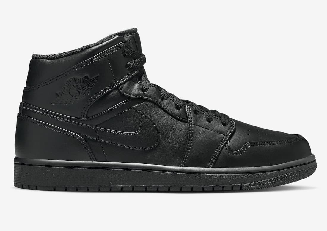 Air Jordan 1 Mid "Triple Black"