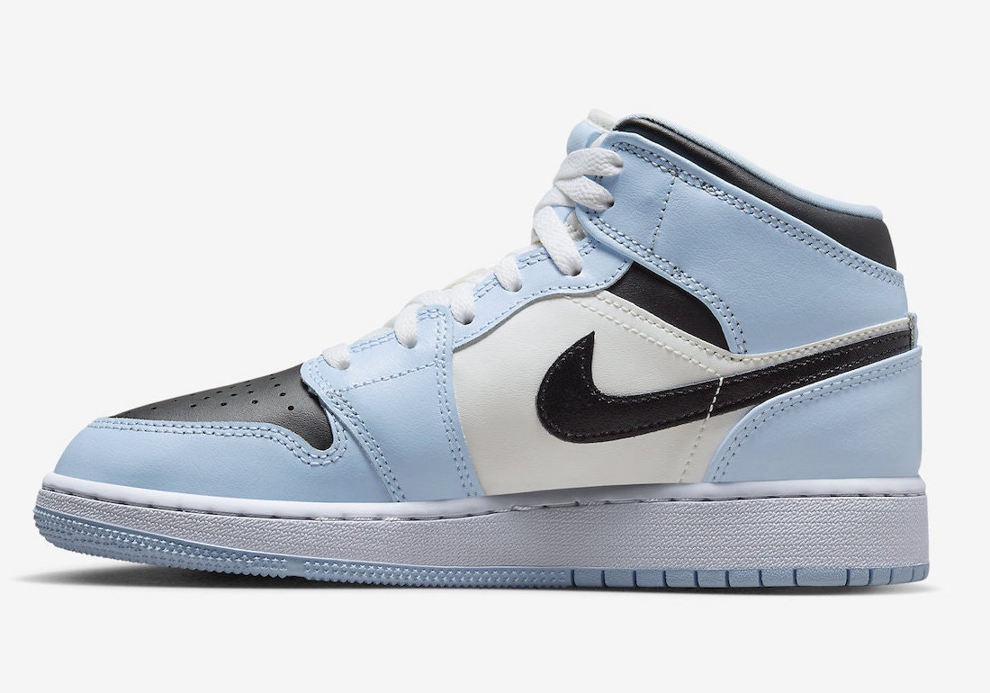 Air Jordan 1 Mid GS "Ice Blue"