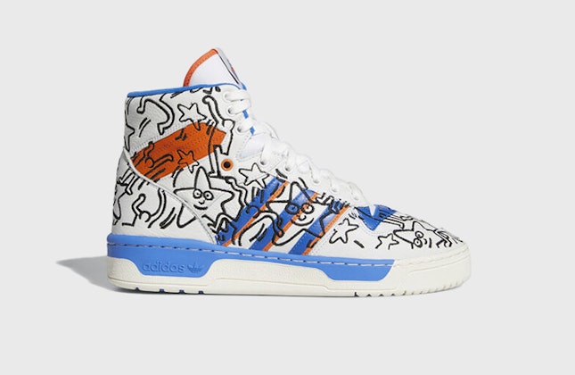 Keith Haring x adidas Rivalry High "Blue White" Keith Haring x adidas Rivalry High "Blue White"