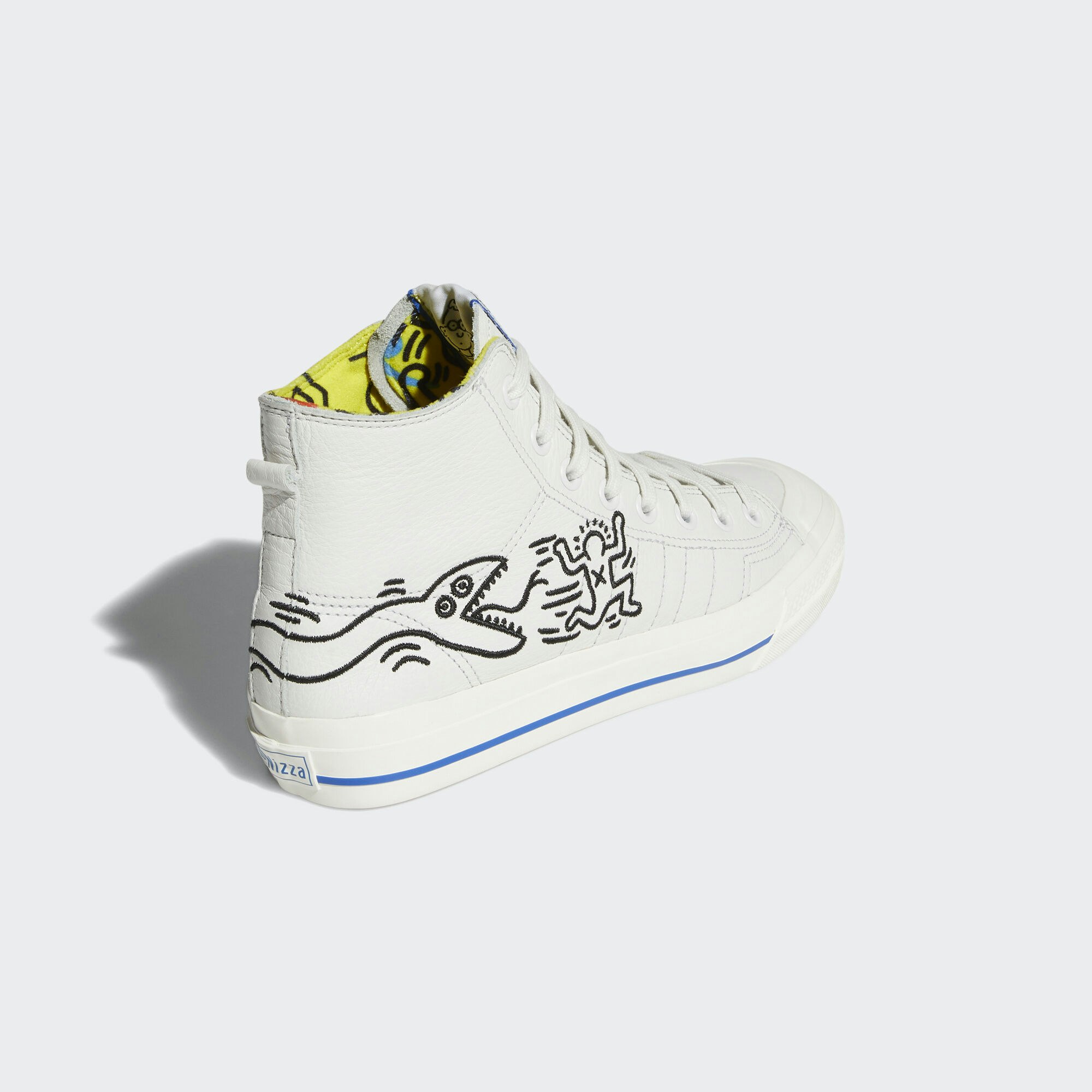 Keith Haring x adidas Nizza High "Blue White"