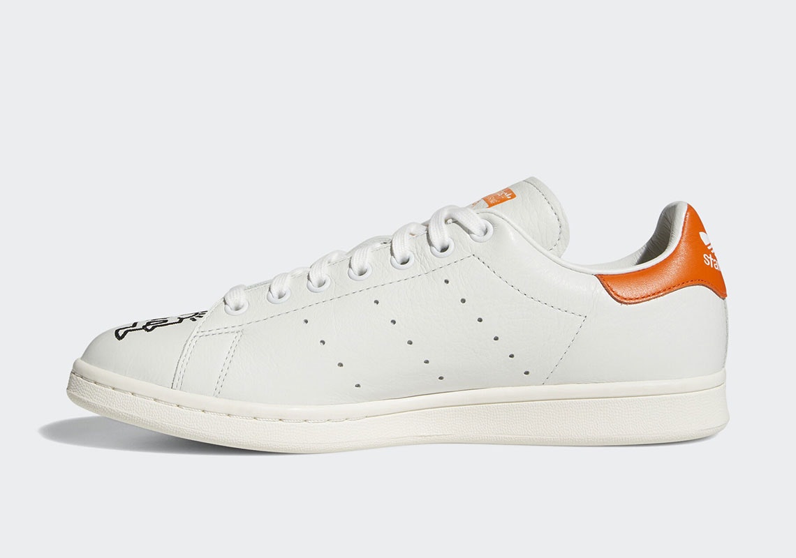 Keith Haring x adidas Stan Smith "Orange White"