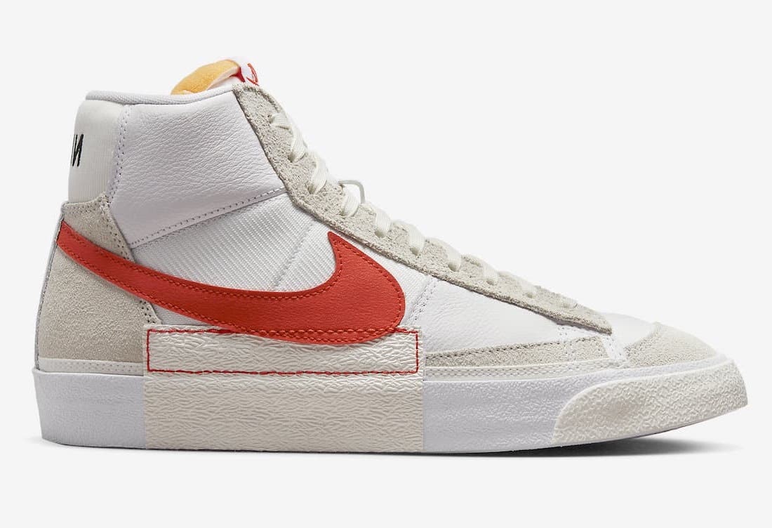 nike blazer mid habanero red