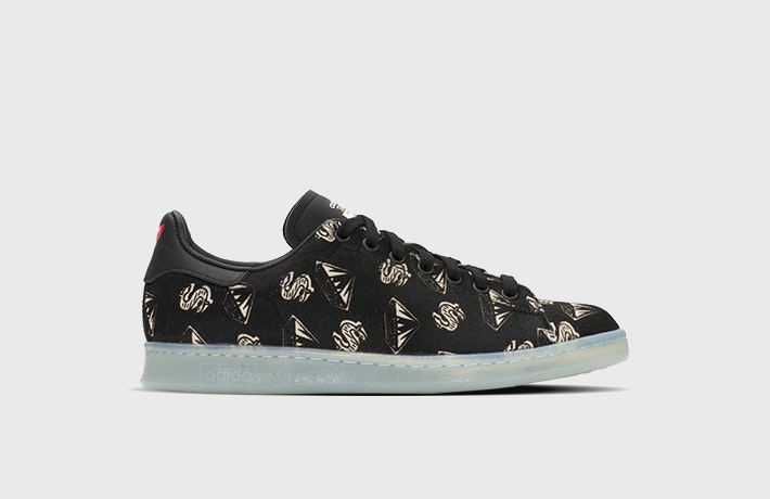 BBC x Pharrell Williams x adidas Stan Smith "Diamond" (Black)