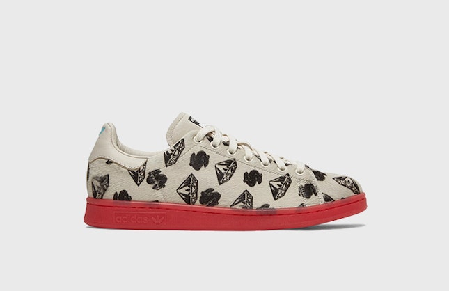BBC x Pharrell Williams x adidas Stan Smith "Diamond" (White)