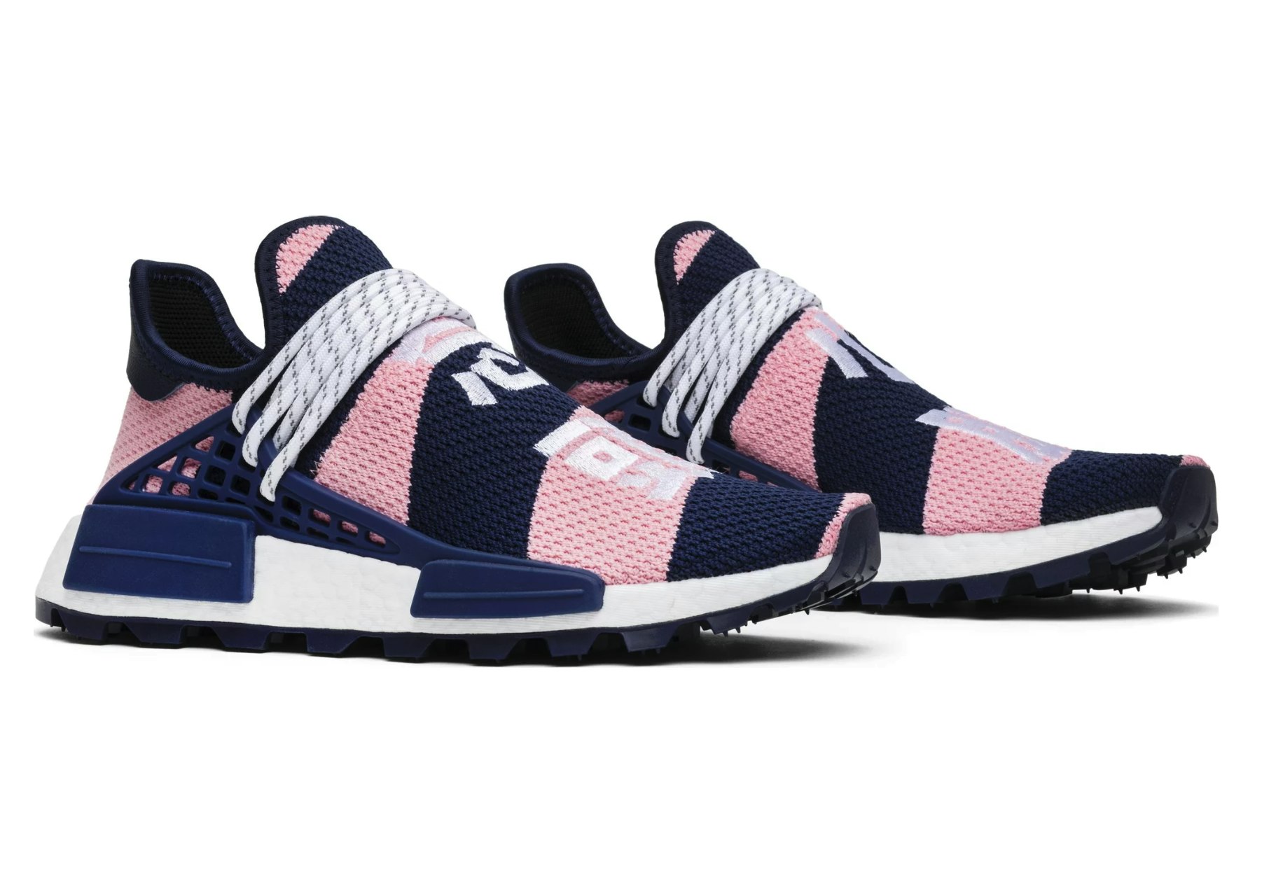 BBC x Pharrell Williams x adidas NMD Hu "Navy Pink"