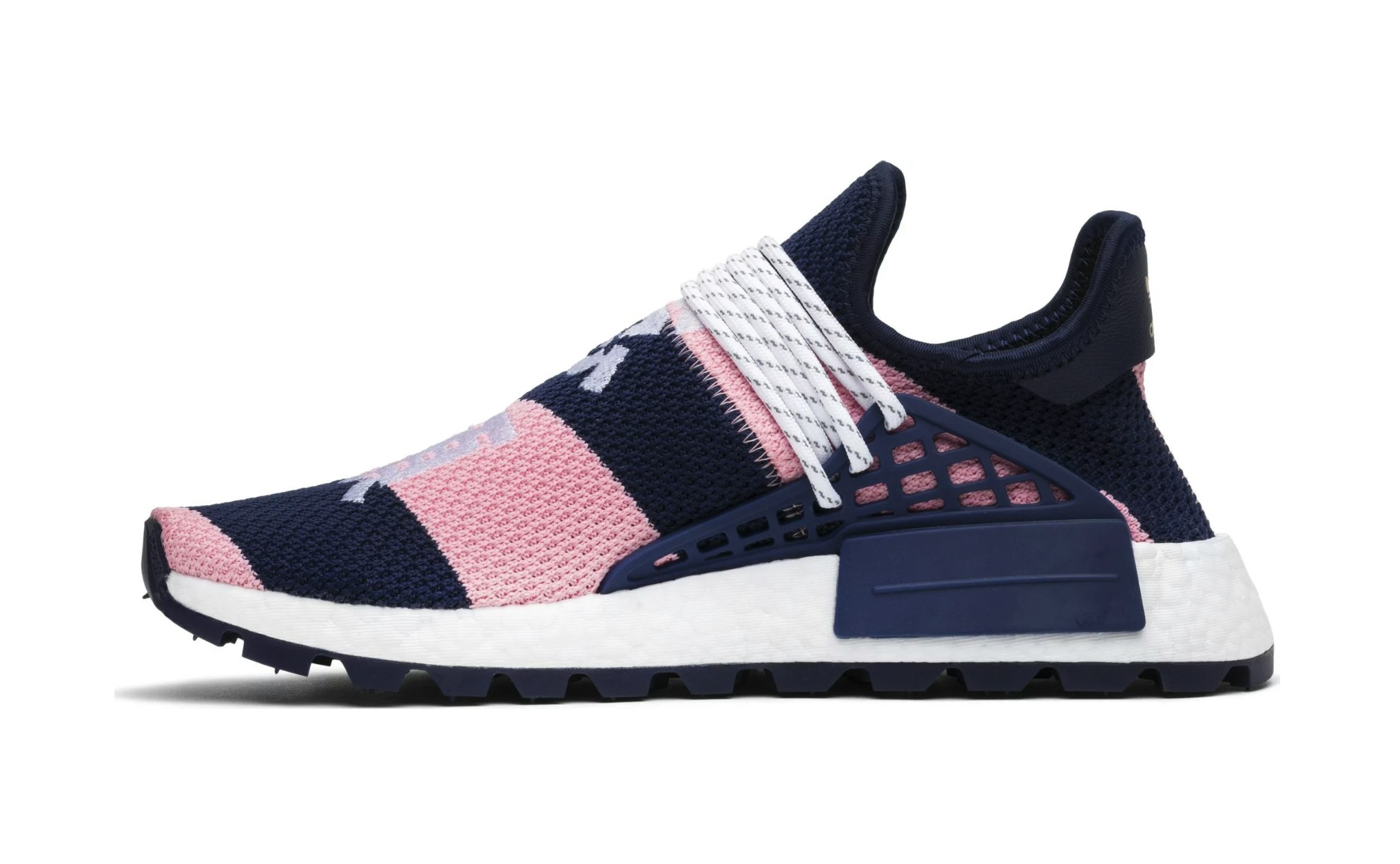 BBC x Pharrell Williams x adidas NMD Hu "Navy Pink"