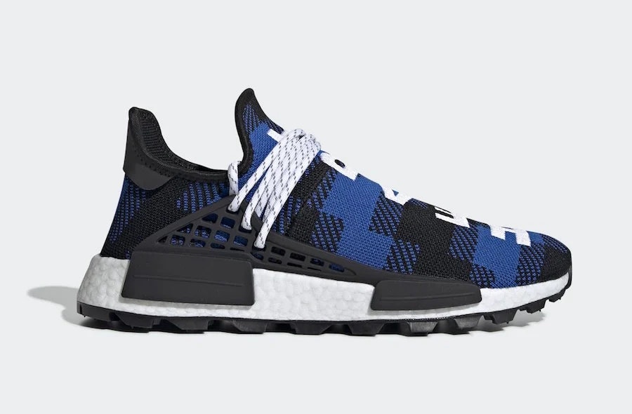 BBC x Pharrell x adidas HU NMD "Blue Black"