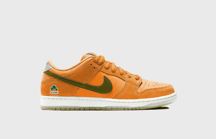 A Jarritos x Nike SB Dunk Low "Mango Juice"