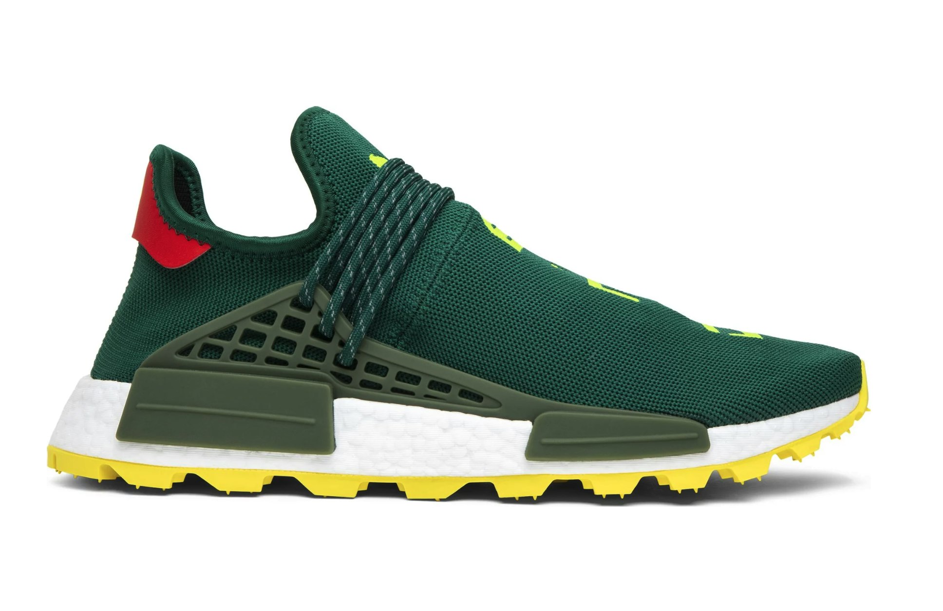 NERD x Pharrell Williams x adidas NMD Hu "Yellow Green"