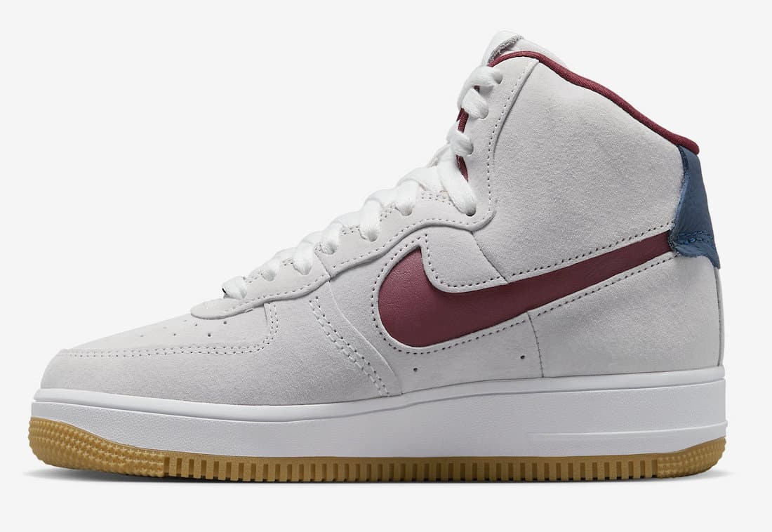 Nike Air Force 1 High Sculpt "Grey Suede"