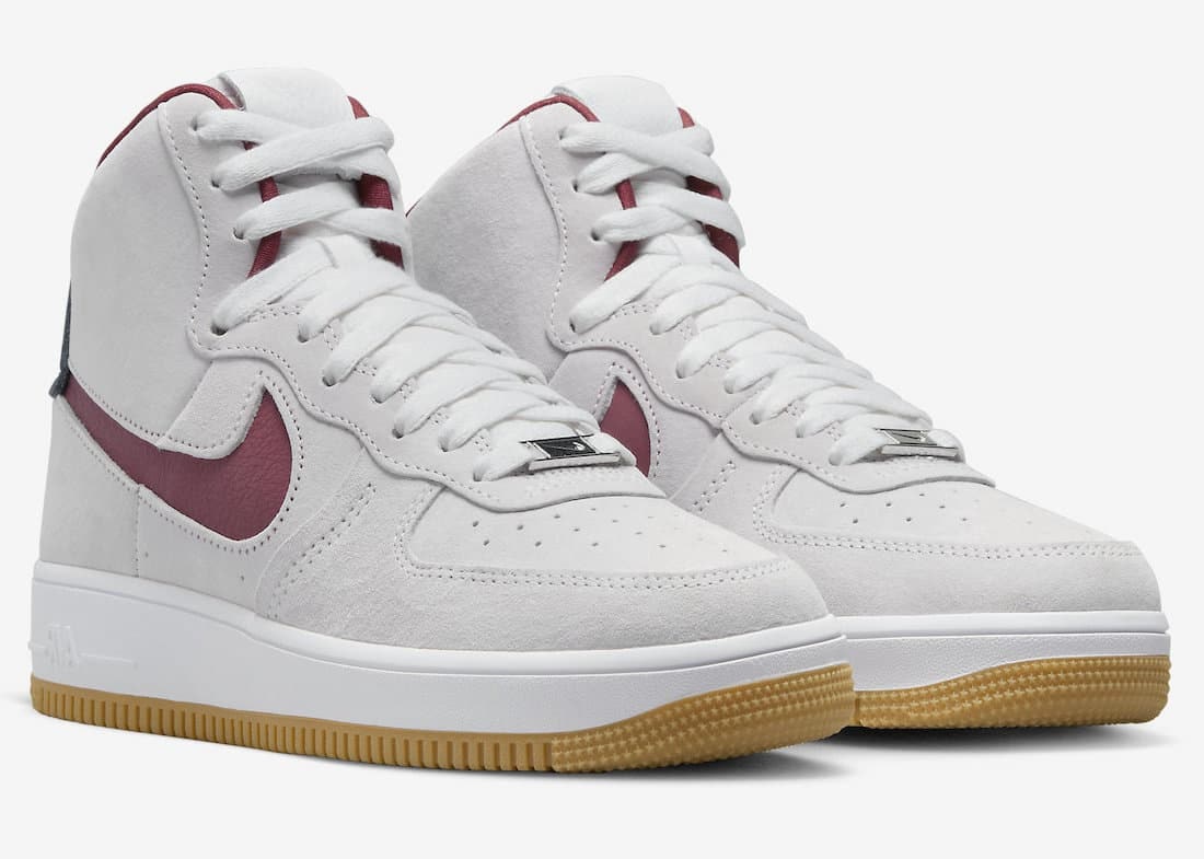 Nike Air Force 1 High Sculpt "Grey Suede"