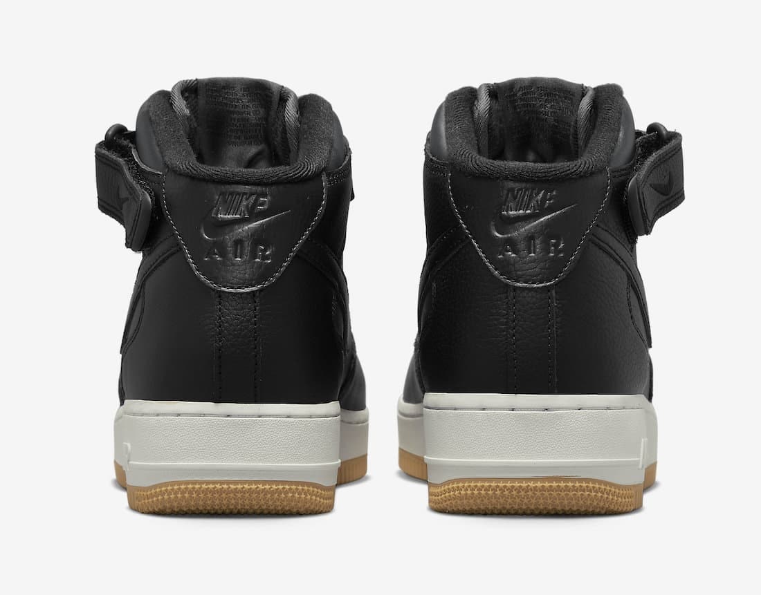 Nike Air Force 1 Mid "Black Gum"